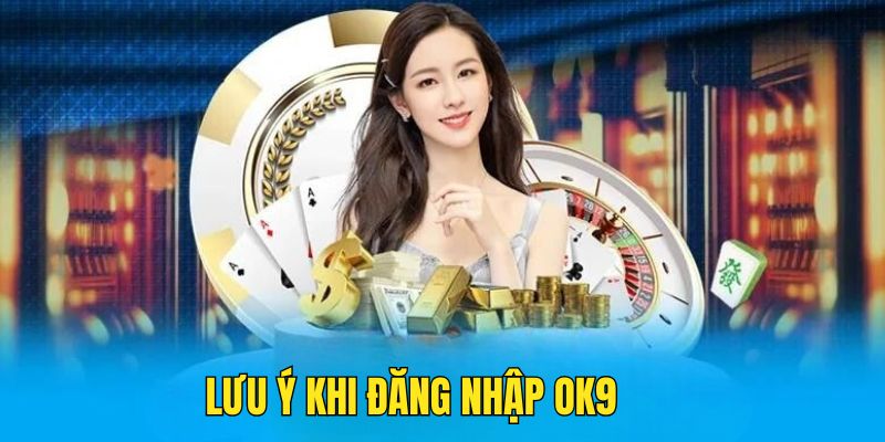 Sử dụng link chính thức khi đăng nhập OK9